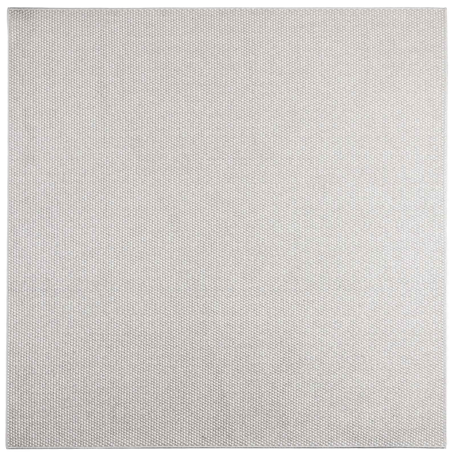 VidaXL Vloerkleden Vierkant Lugo Crème En Grijs 240 X 240 Cm Polyester