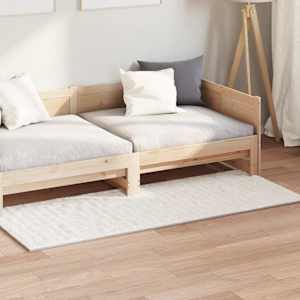 Kusové koberce Obdélníkový SIROLO Krémová 200 x 80 cm Polyester - obrázek 3