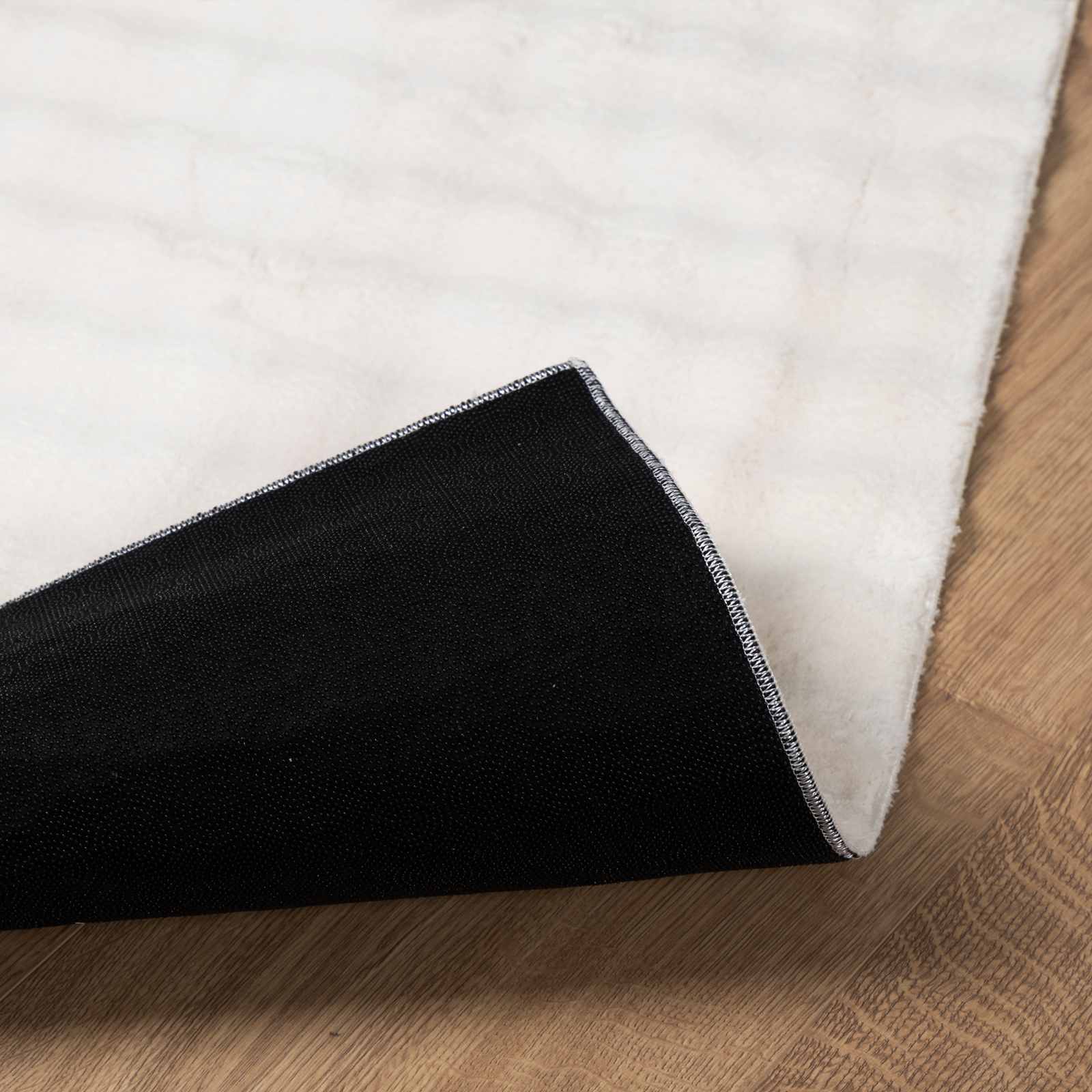 Vloerkleden Rechthoekig HUARTE Crème 280 x 200 cm Polyester image 4