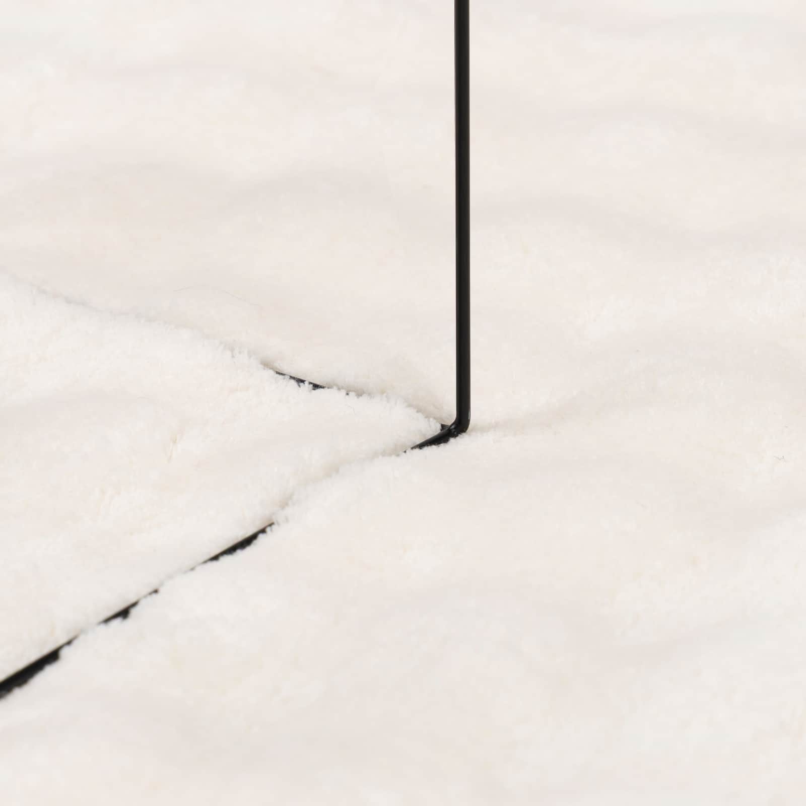 Teritorijas paklāji Kvadrātveida Krēmkrāsa 120 x 120 cm