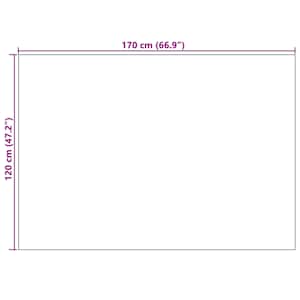 Kusové koberce Obdélníkový SIROLO Béžová 170 x 120 cm Polyester - obrázek 8
