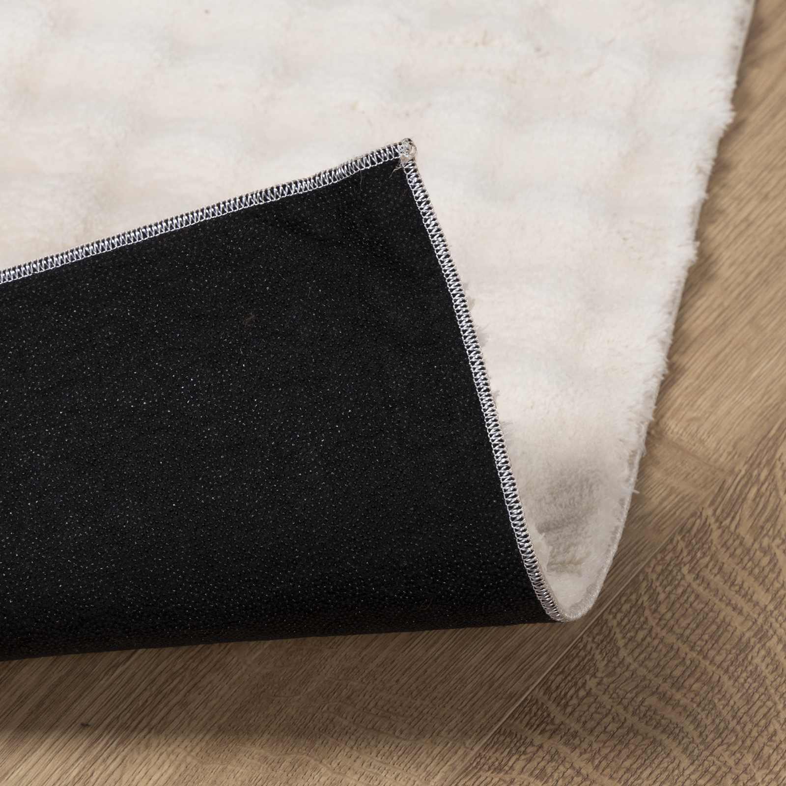 Vloerkleden Rechthoekig HUARTE Beige 200 x 140 cm Polyester image 3