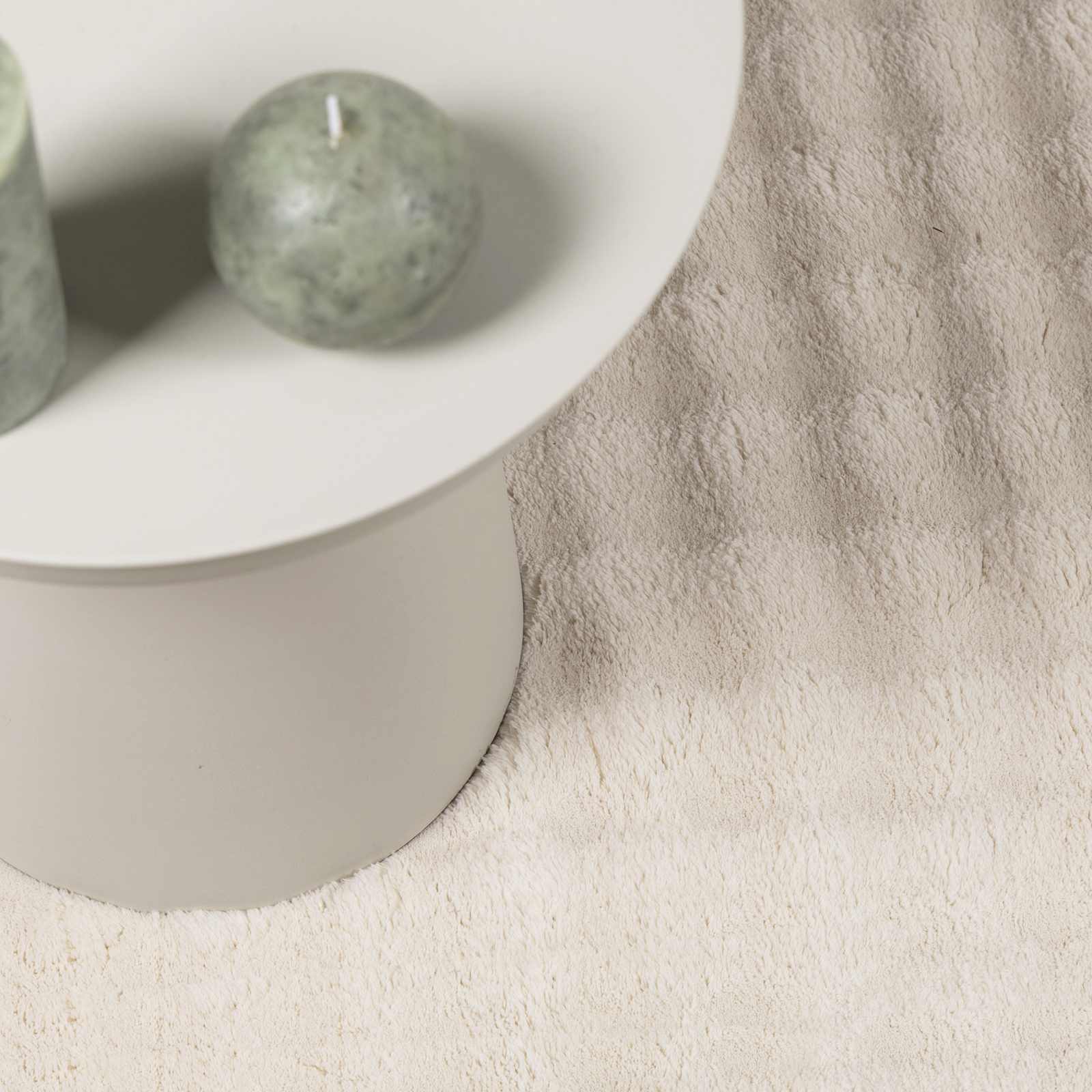 Vloerkleden Rechthoekig HUARTE Beige 340 x 240 cm Polyester image 4