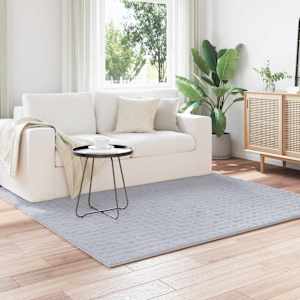 Kusové koberce Čtvercový SIROLO Šedá 120 x 120 cm Polyester - obrázek 1