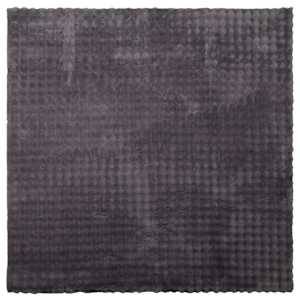 Kusové koberce SIROLO Antracitová 120 x 120 cm Polyester - obrázek 2