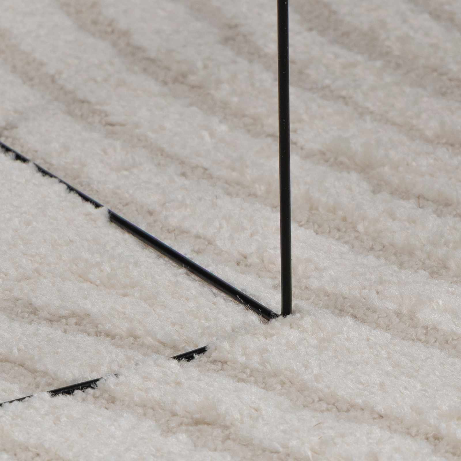 Teritorijas paklāji Apaļš Krēmkrāsa Ø 160 CM