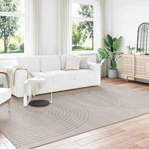 Kusové koberce Obdélníkový GALATI Béžová 340 x 240 cm Polyester - obrázek 1