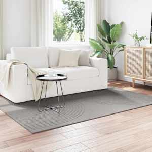 Kusové koberce Obdélníkový GALATI Šedý 170 x 120 cm Polyester - obrázek 1