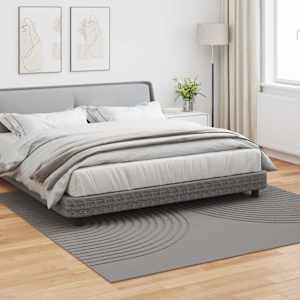 Kusové koberce Čtvercový GALATI Šedý 240 x 240 cm Polyester - obrázek 3