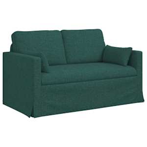 Set pohovek 2 pcs Tmavě zelená 139 x 78 x 80 cm textil - obrázek 5