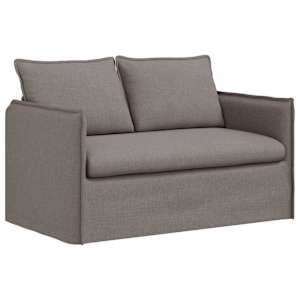 Set pohovek 2 pcs Taupe 196 x 82 x 85 cm textil - obrázek 5