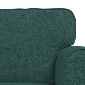 Set pohovek 2 pcs Tmavě zelená 175 x 82 x 80 cm textil - obrázek 6