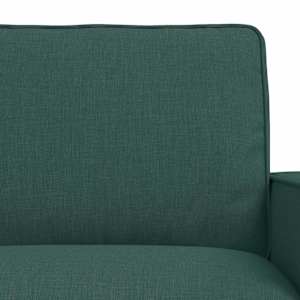 Set pohovek 2 pcs Tmavě zelená 182 x 80 x 82 cm textil - obrázek 6