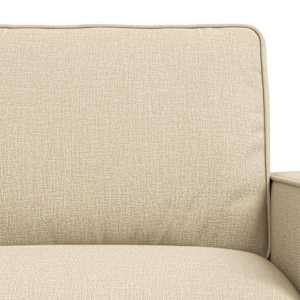 Set pohovek 2 pcs Krémová 182 x 80 x 82 cm textil - obrázek 6