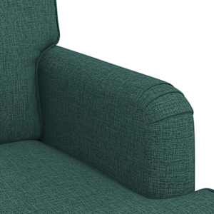 Set pohovek 2 pcs Tmavě zelená 162 x 80 x 85 cm textil - obrázek 7