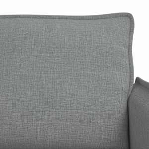 Set pohovek 2 pcs Světle šedá 196 x 82 x 85 cm textil - obrázek 6