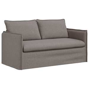 Set pohovek 2 pcs Taupe 196 x 82 x 85 cm textil - obrázek 5
