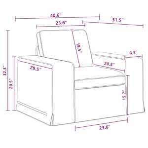 Set pohovek 2 pcs Tmavě šedá 182 x 80 x 82 cm textil - obrázek 10
