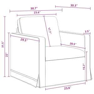 Set pohovek 2 pcs Tmavě šedá 198 x 78 x 80 cm samet - obrázek 10