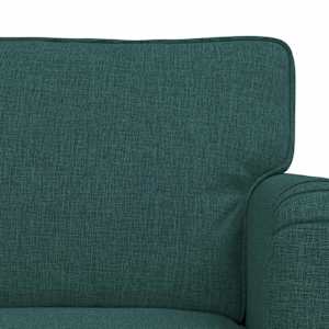 Set pohovek 2 pcs Tmavě zelená 144 x 80 x 85 cm textil - obrázek 6