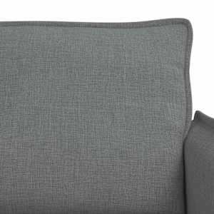 Set pohovek 2 pcs Tmavě šedá 196 x 82 x 85 cm textil - obrázek 6
