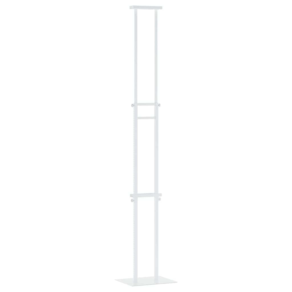 Kiállító Állvány 2 pcs Fehér 30 x 24 x 208 cm Vas