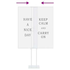 Stánky pro veletrhy 2 pcs Bílá 30 x 23,5 x 210 cm Ocel - obrázek 10