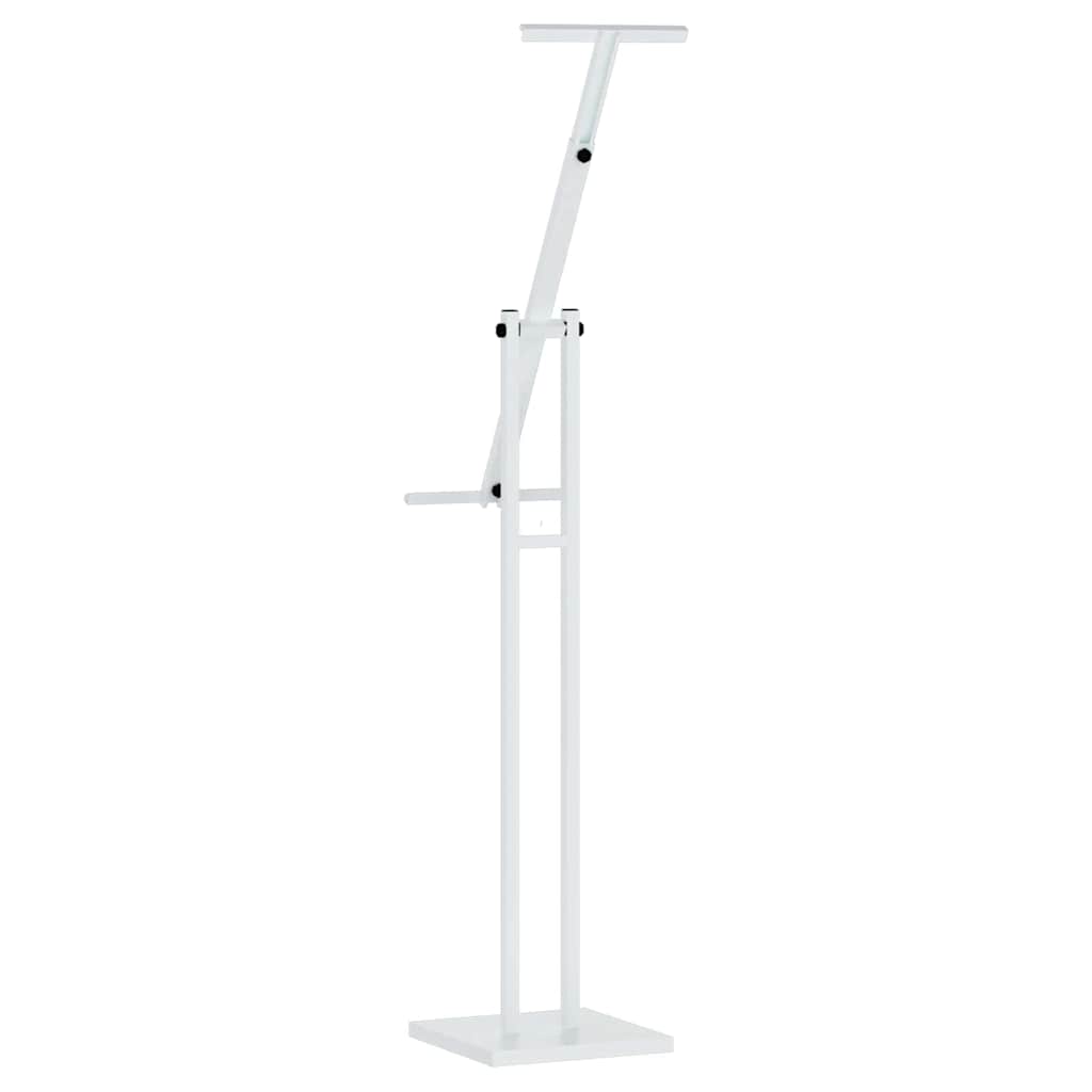 Kiállító Állvány 2 pcs Fehér 26,5 x 26,5 x 127 cm Acél