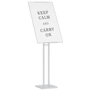 Stánky pro veletrhy 2 pcs Bílý 26,5 x 26,5 x 150 cm Ocel - obrázek 3