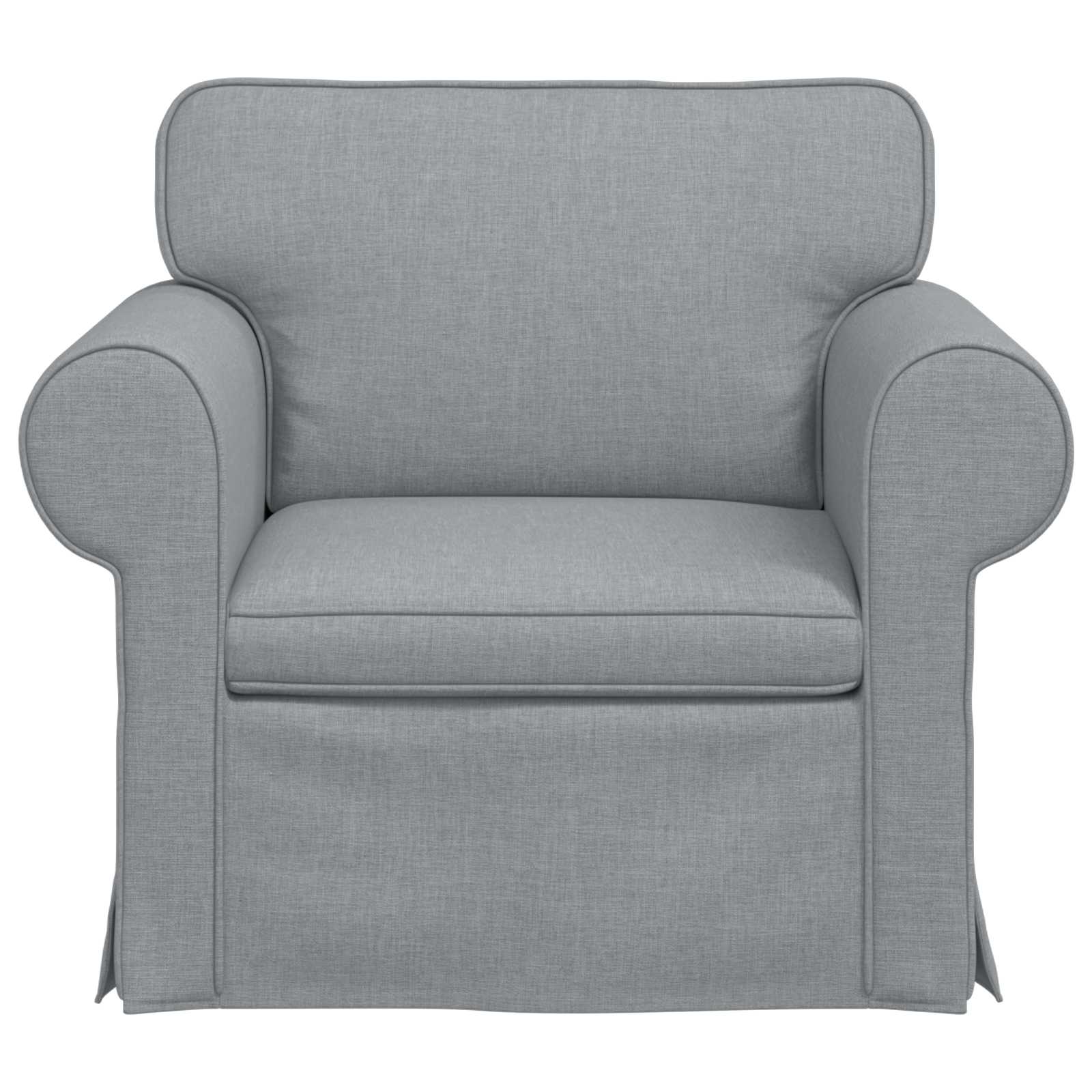 Dīvāns 60cm Gaiši pelēks Metāls