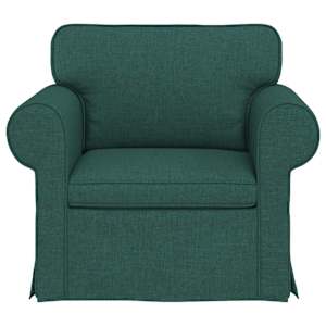 Pohovka Tmavě zelená 95 x 82 x 80 cm textil - obrázek 4
