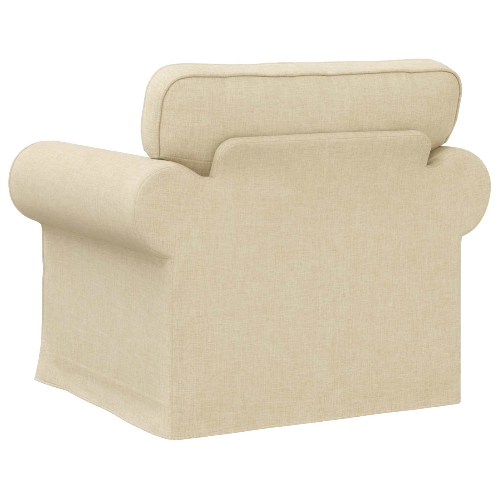 Dīvāns 60cm Krēmkrāsa Metāls