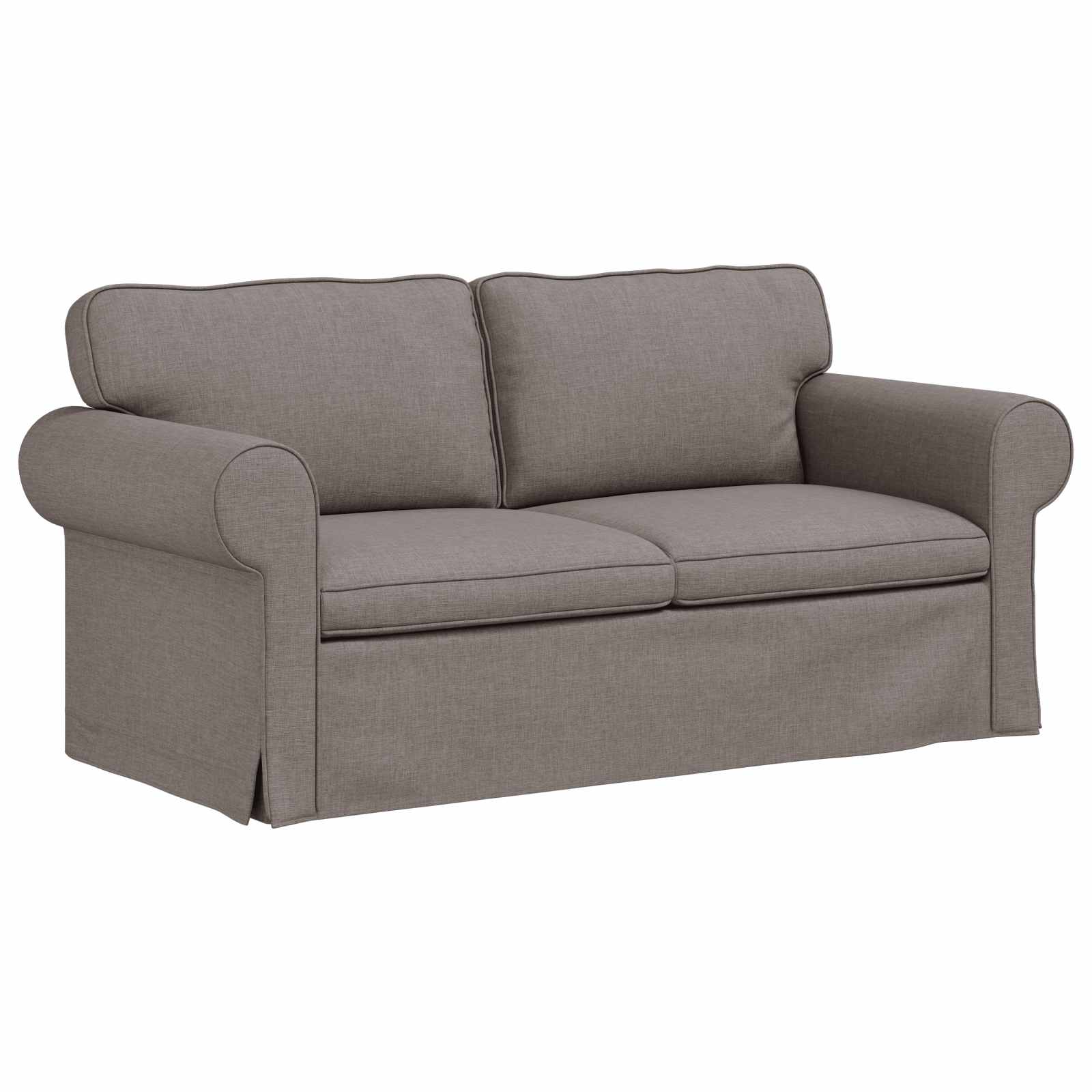 Thumbnail - vidaXL Sofa Taupe 215 x 82 x 80 cm Stoff