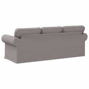Pohovka Taupe 215 x 82 x 80 cm textil - obrázek 6