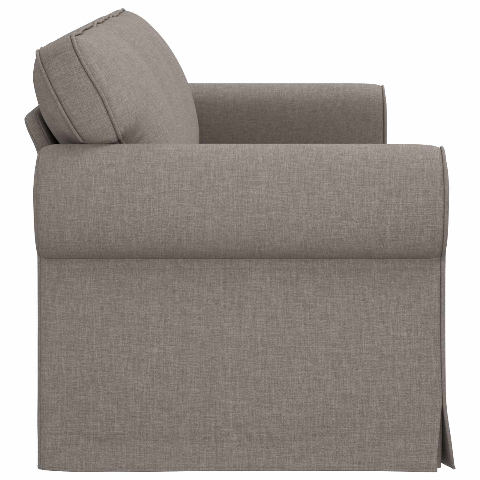 Dīvāns 180cm Pelēkbrūna Metāls