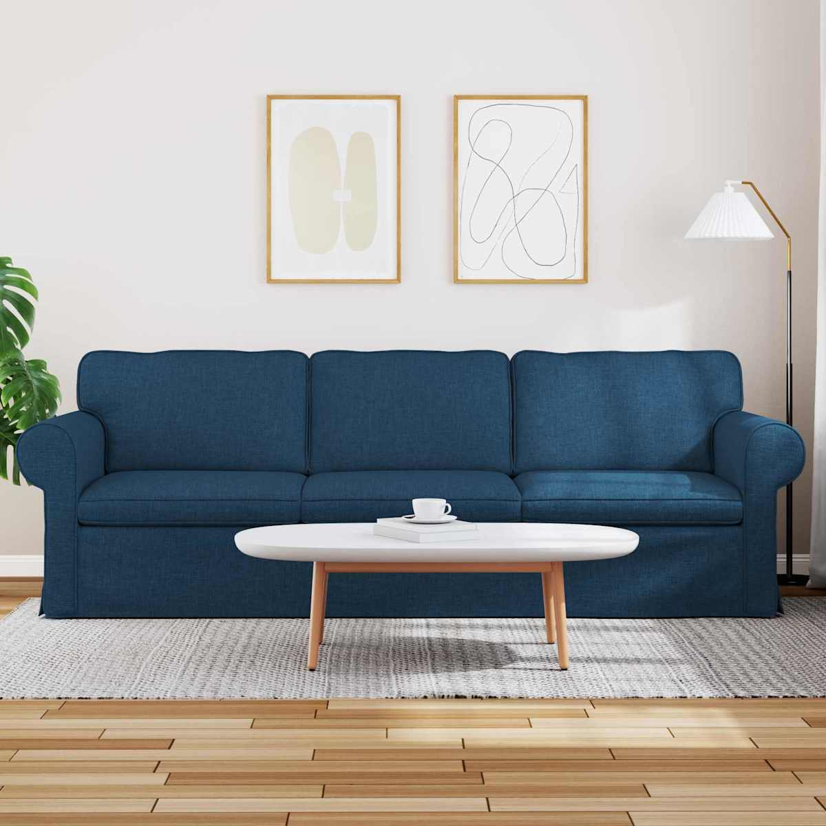 Sofa 245 x 82 x 80 cm Stof - Billede 3