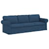 vidaXL Diivan Sinine 245 x 82 x 80 cm kangas