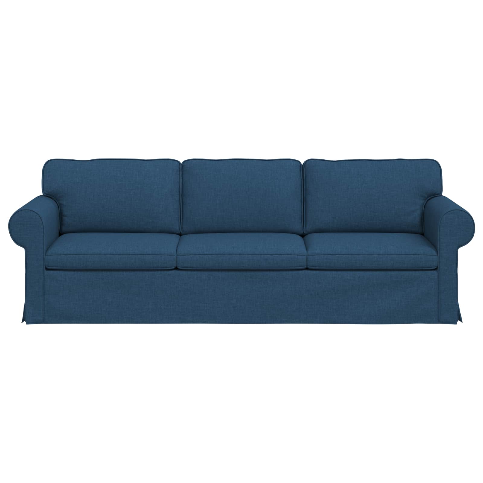 Dīvāns 210cm Zila Metāls