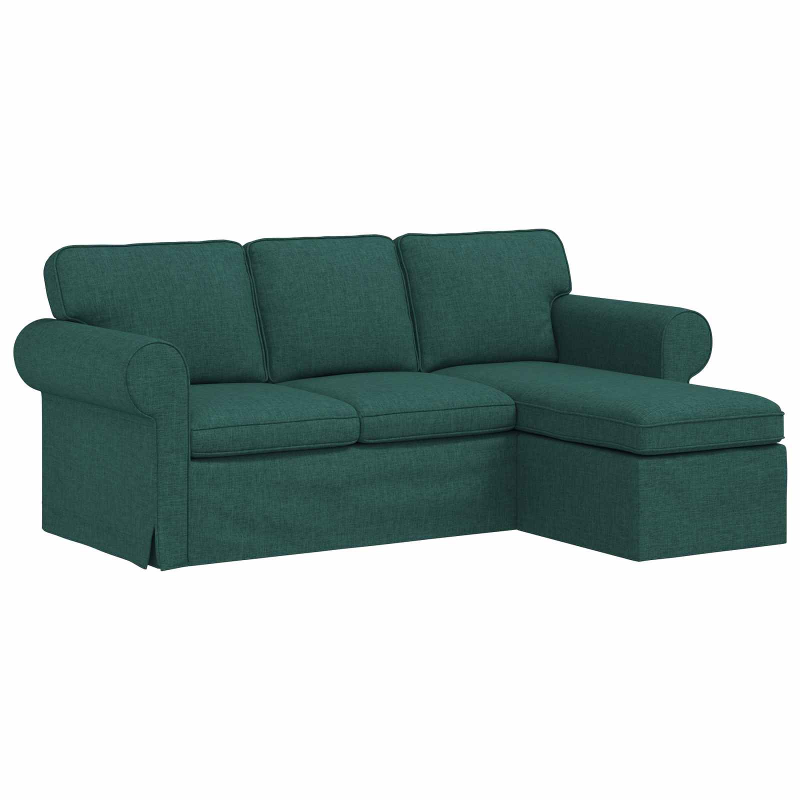 Thumbnail - vidaXL Sofa 160cm Dunkelgrün Metall