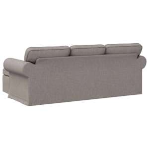 Pohovka Taupe 215 x 138 x 80 cm textil - obrázek 6