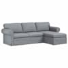 vidaXL Diivan Helehall 245 x 138 x 80 cm kangas