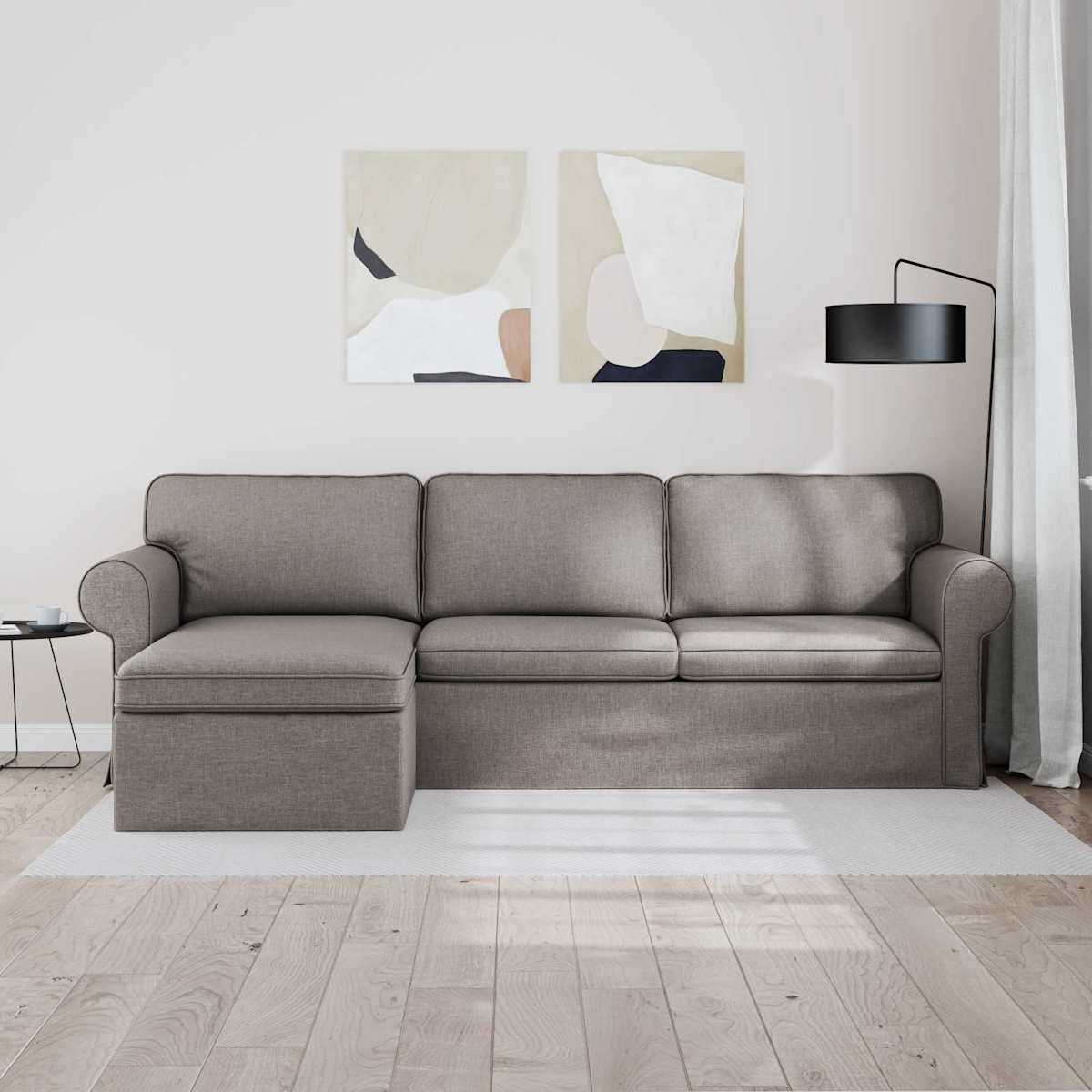 Sofa 245 x 138 x 80 cm Stof - Billede 3