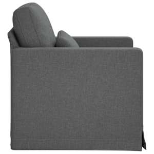 Pohovka Tmavě šedá 78 x 78 x 80 cm textil - obrázek 5