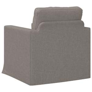 Pohovka Taupe 78 x 78 x 80 cm textil - obrázek 6