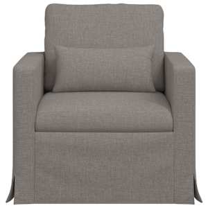 Pohovka Taupe 78 x 78 x 80 cm textil - obrázek 4