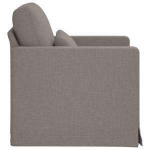 Pohovka Taupe 78 x 78 x 80 cm textil - obrázek 5