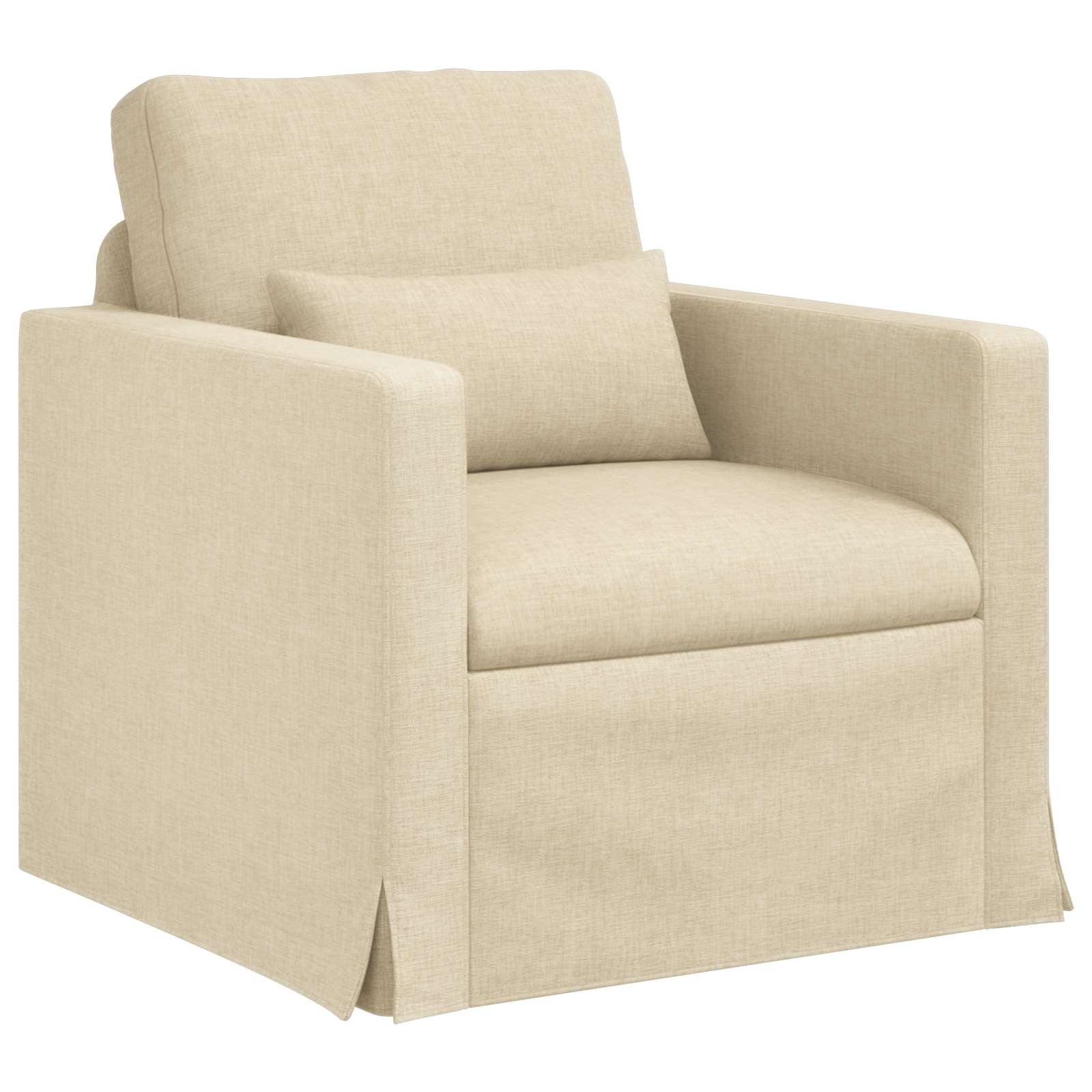 Thumbnail - vidaXL Sofa Creme 78 x 78 x 80 cm Stoff