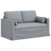 vidaXL Diivan Helehall 139 x 78 x 80 cm kangas