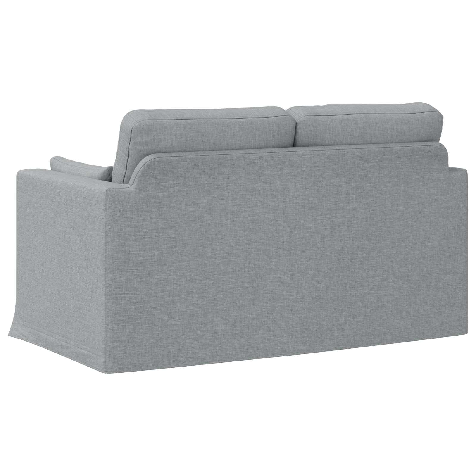 Dīvāns 120cm Gaiši pelēks Metāls