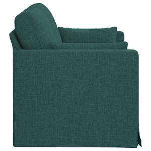 Pohovka Tmavě zelená 139 x 78 x 80 cm textil - obrázek 5